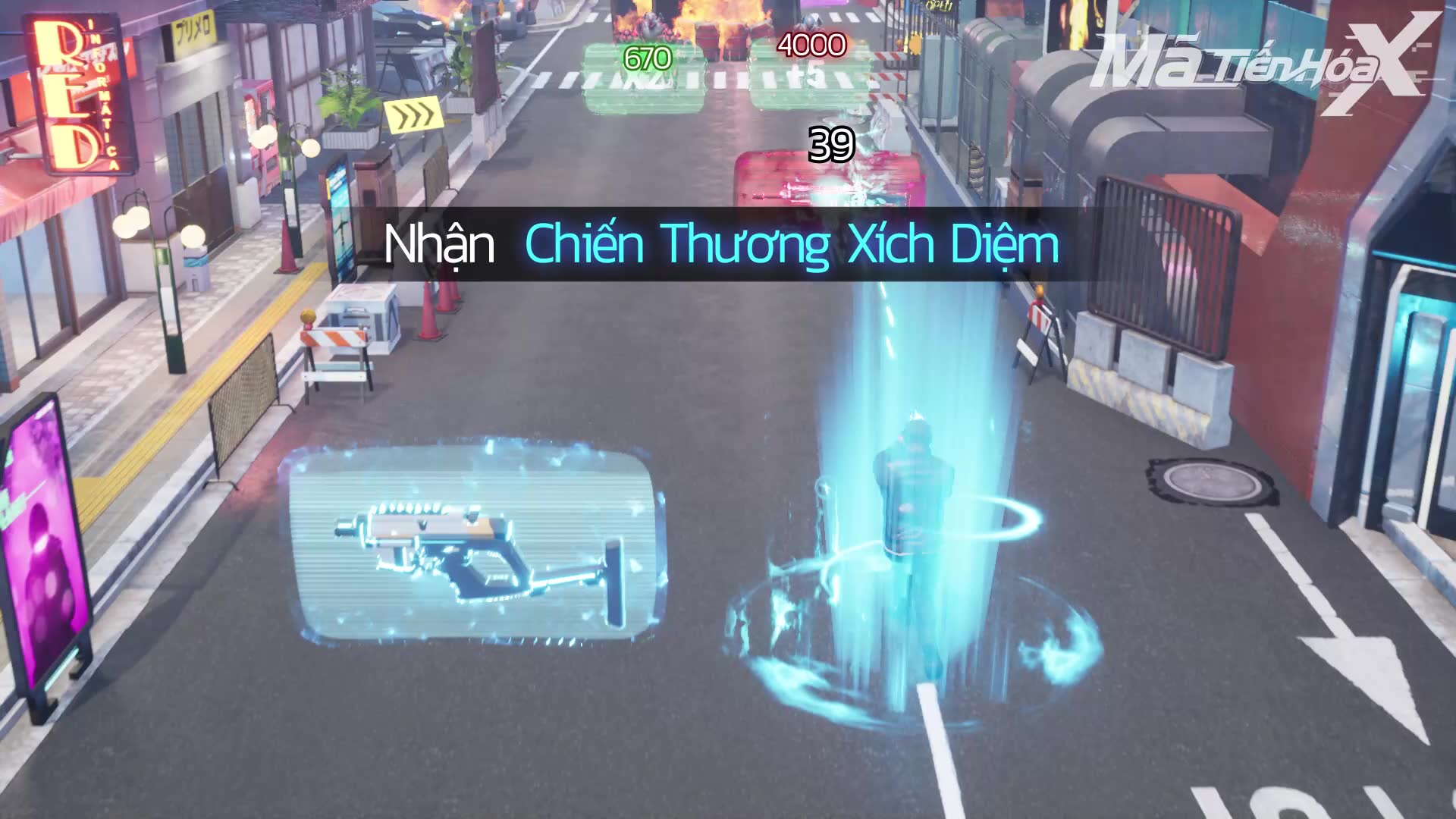 3D動畫-賽博龐克戰鬥